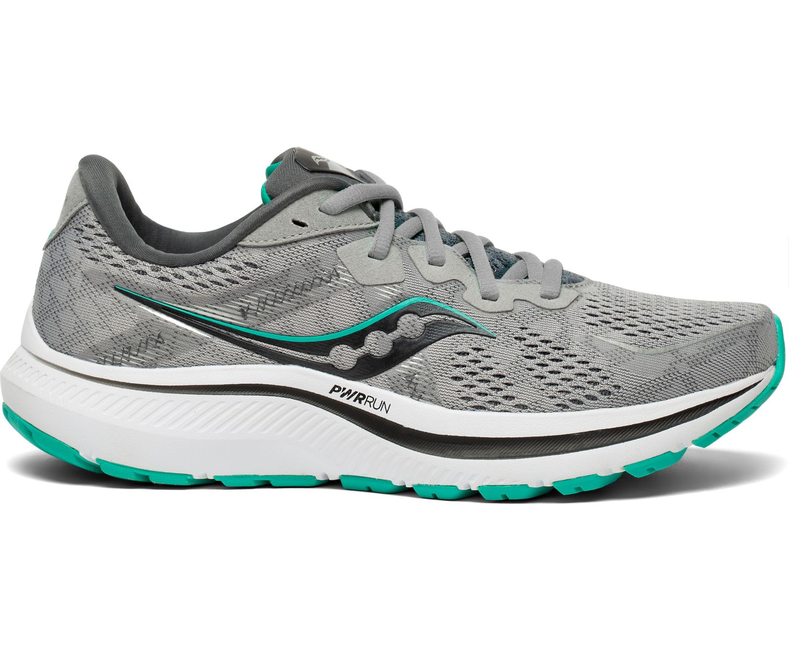 Saucony Omni 20 Women\'s Running Shoes Grey / Mint | Canada 178CTVE